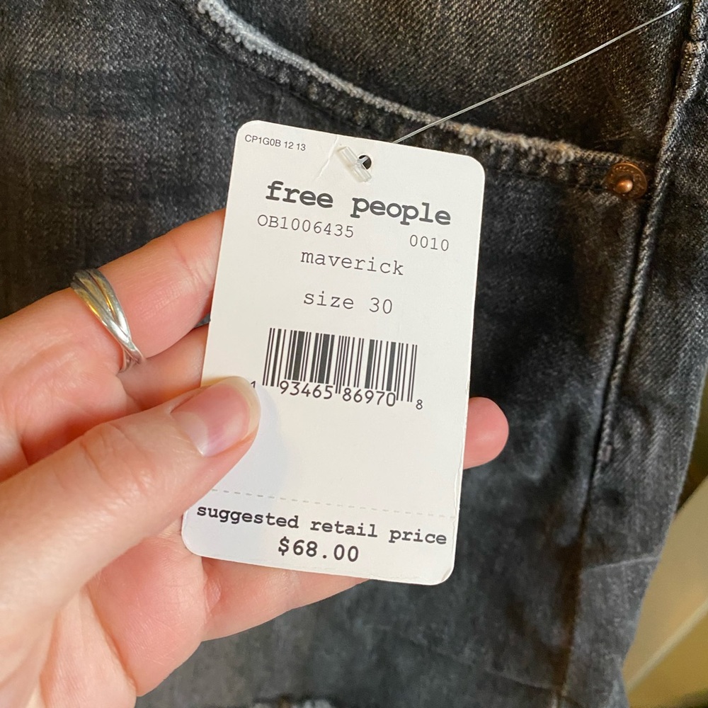Free People Denim Mini Skirt - Picture 2 of 4